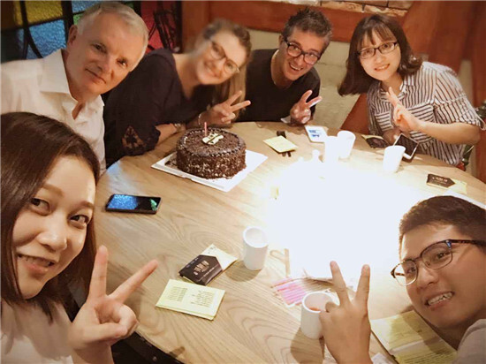 別樣的25歲——綠時(shí)伙伴為意大利客人慶生